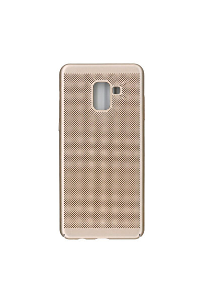 Flippy Husa Samsung Galaxy A8 2018 Ultra Slim cu aerisire Auriu