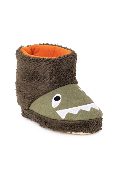 ebebek Hello Baby HelloBaby Erkek Bebek Canavar Erkek Panduf Wellsoft Kumaş
