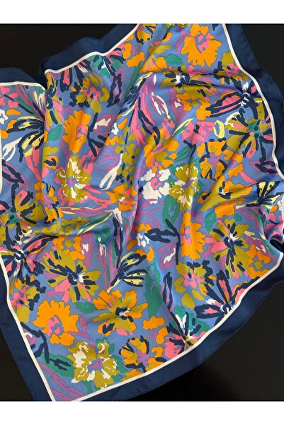 NFS BUTİK Brand Model Patterned Scarf Models