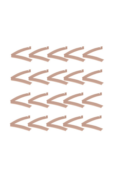 Steadlive Set 20 cleme închidere pungă de colostomie/ileostomie – formă anato...