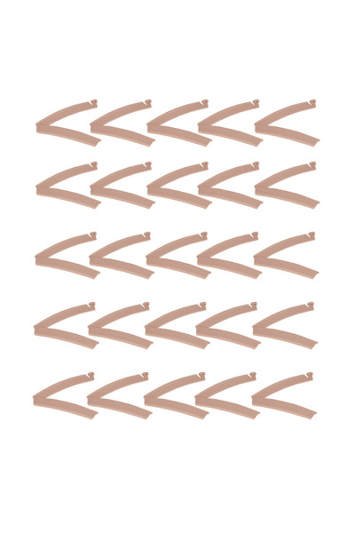 Steadlive Set 25 cleme închidere pungă de colostomie/ileostomie – formă anato...