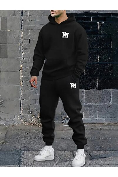 FUFLUNS NYBASKILI UNISEX ΓΥΝΑΙΚΕΙΟ/ΑΝΔΡΙΚΟ ΣΕΤ ΦΟΡΜΑΣ ΜΕ ΚΑΠΑΚΙ OVERSIZE ΚΑΤΩ/ΕΠΑΝΩ