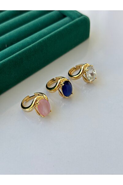 MİOSA خاتم تريند بحجر كبير قابل للتعديل