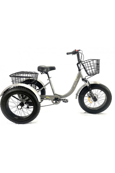BRC Tricicleta adulti,Fat cauciuc cu cos 20 inch Gri