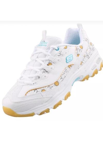 SKECHERS D'Lites Daisy Dream Sneaker Beyaz Sneakers 150538-WYL