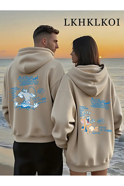 macklin Combinație de cuplu iubit Tom și Jerry Come On, cu imprimeu, cu desig...