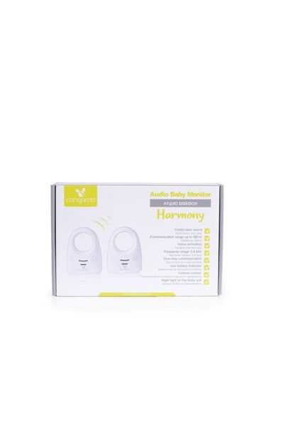 Cangaroo Baby Monitor Harmony, White