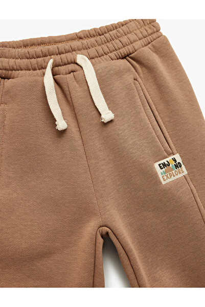 Koton Базови спортни панталони за джогинг със завързана талия