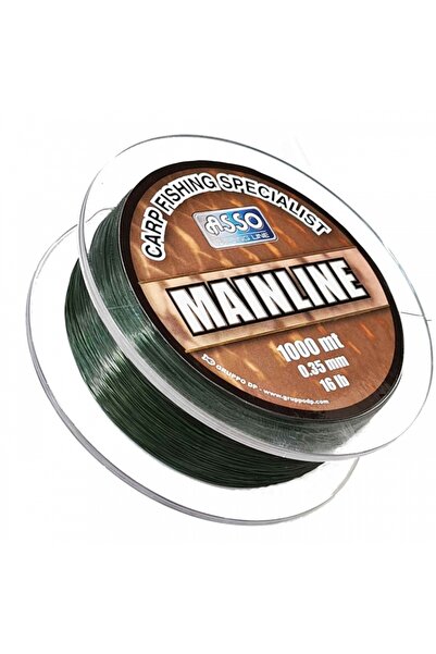 ASSO Monofilament Mainline 0.40mm 9.07kg 1000m Verde