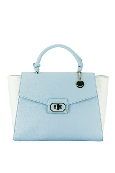 Diana&Co Geantă de damă bicoloră DHJ726-2 M11 Albastru deschis