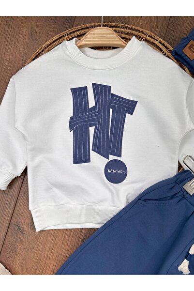 ADDA High-Printed Cotton Circular Neck Beanie 3-Piece Baby Boy Set