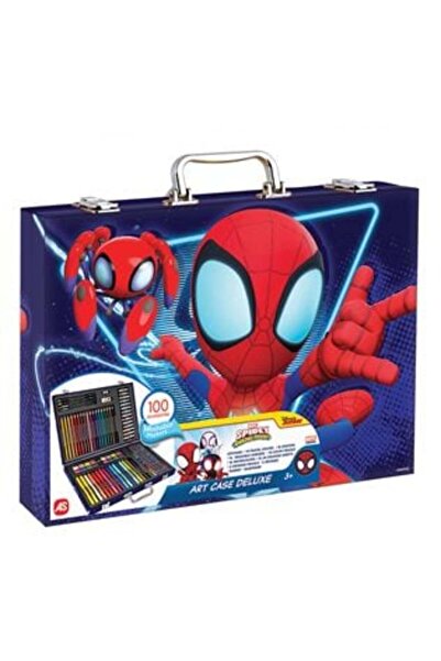 SHOPIENS HappiHobbi Deluxe Marvel Spidey Coloring Kit with 100 Accessories
