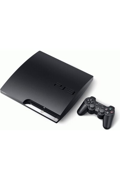 Sony PlayStation 3 Slim 320 GB Console with Controller - Black