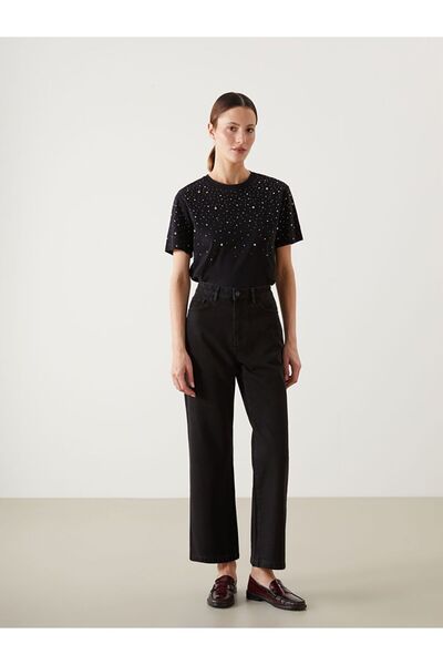 LC Waikiki LCW Jeans Pantaloni largi de damă