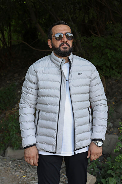 Genel Markalar Su Ve Rüzgar Geçirmez Erkek Kışlık Mont Şişme Mont