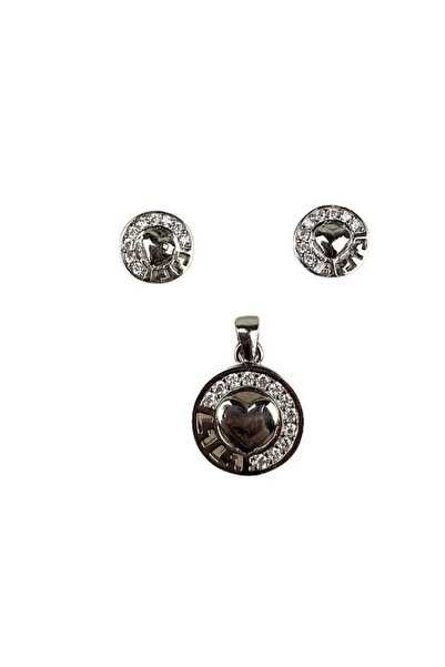 Toolsy Set Argint 925 Inima in Cerc