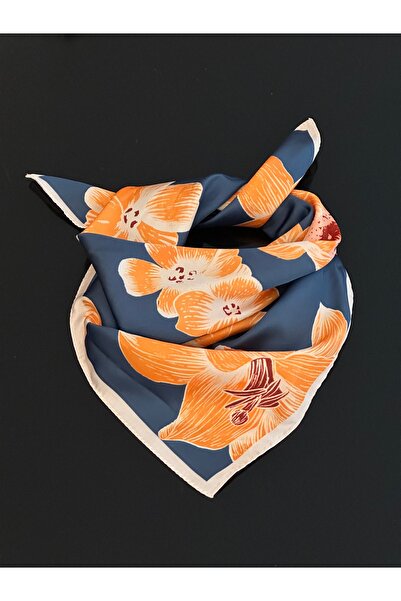 NFS BUTİK Brand Model Patterned Scarf Models