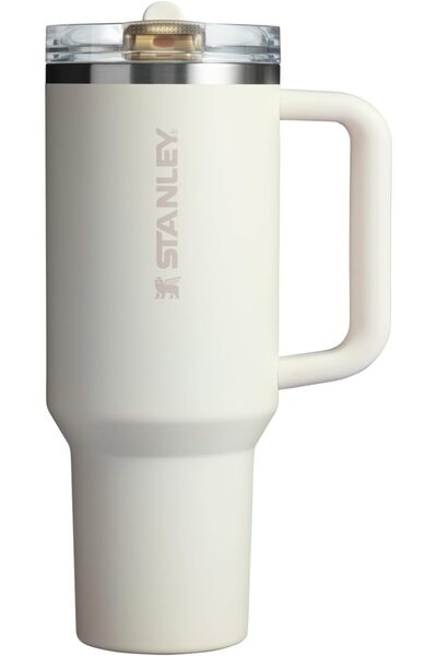 Stanley The Quencher Protour Flip Straw Tumbler | 40 Oz (1,18 L) Krem Sızdırmaz Pipetli Termos