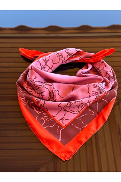 NFS BUTİK Brand Model Patterned Scarf Models