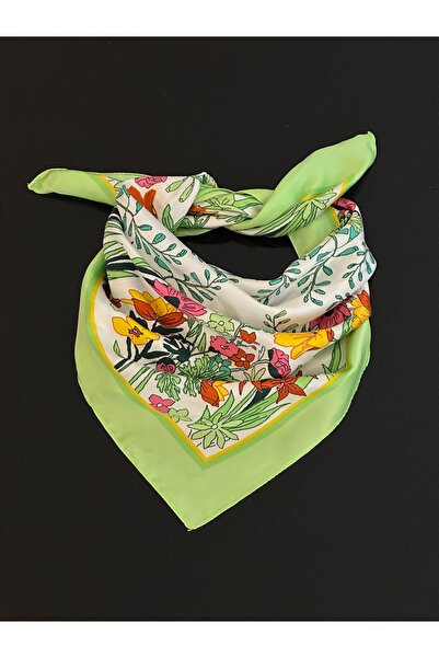 NFS BUTİK Brand Model Patterned Scarf Models