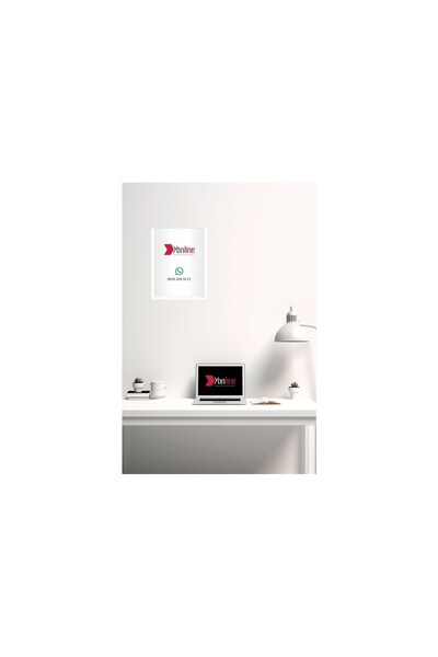 Yönline 10Pcs A4 White Document Certificate Frame Self-Adhesive Easy to Replace Foil