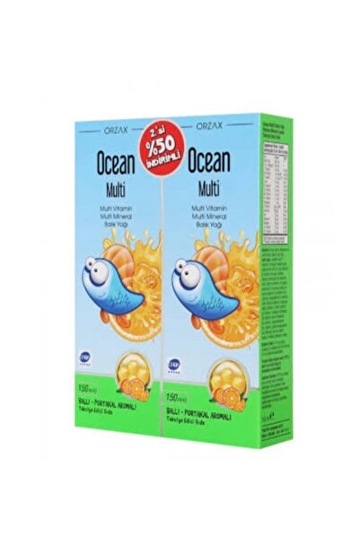 Ocean شراب متعدد النكهات 150 مل - الثاني 50%
