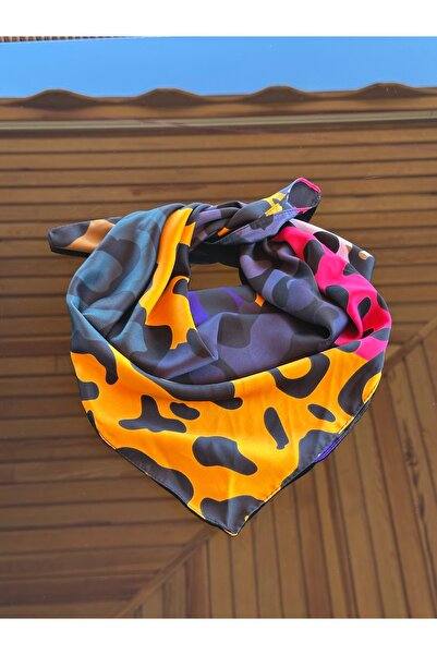 NFS BUTİK Brand Model Patterned Scarf Models