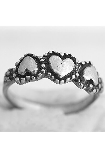 Flippy Inel din Argint 925 cu inimi, 49 mm