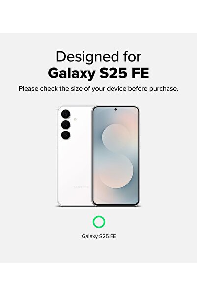 Rivor Samsung Galaxy S25 FE Uyumlu Kılıf 3D Kamera Korumalı Süper Şeffaf Esnek Silikon Kapak
