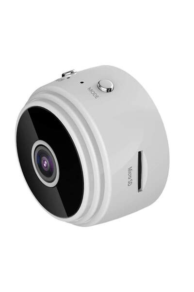 SIKS Mini Spy Camera, Microphone, White