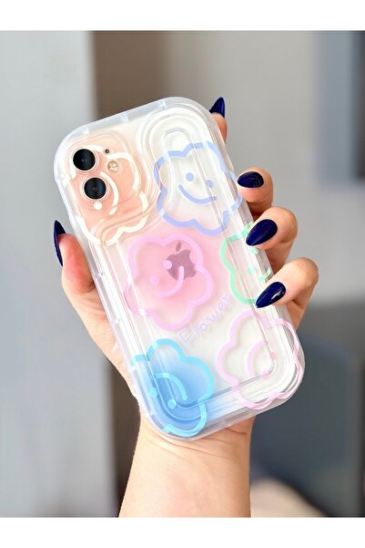 MİRAZ TASARIM iPhone 11 Airbag Model Flower Patterned Case2