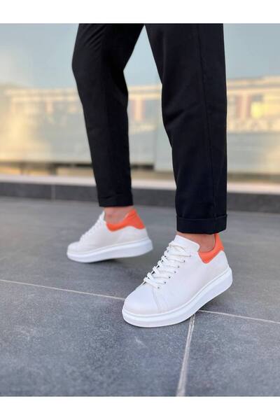 BESKAR Kb Dx3 White Leather Casual Men's Shoes – Breathable Construction