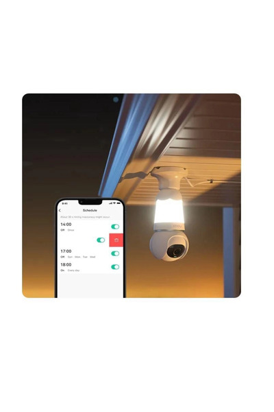 Imou WiFi Bulb Surveillance Camera IPC-S6DP-5M0WEB-E27, 5MP