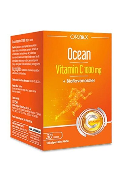 Ocean Ocean Vitamin C 1000 Mg + Bioflavonoidler