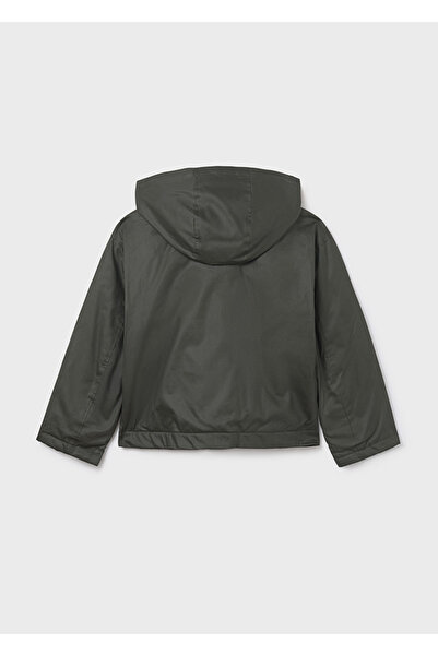 MAYORAL Girl's Hooded Coat with Collar