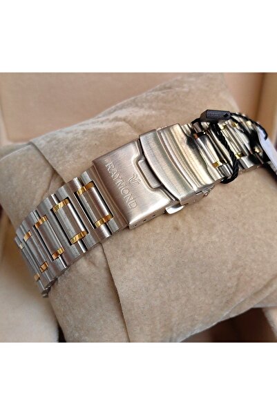 Raymond Yeşil Kadran Çelik Erkek Kol Saati