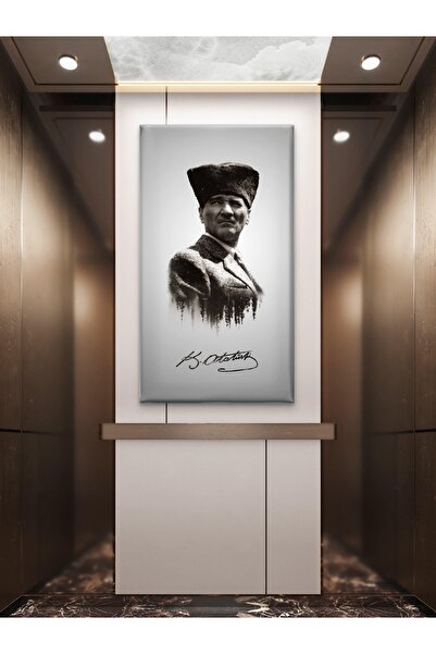 ESLEM ATATÜRK BASKI KANVAS TABLO