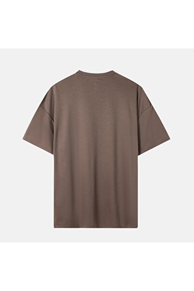 SKILLANO سكيلانو تيشرت رياضي قصة واسعة ياقة دائرية مضلعة 94% بوليستر - 6% سبا...