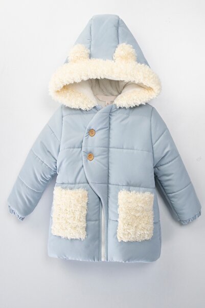 PODIUM GYM Trend New Season Palton de iarnă pentru bebeluși/copii, cu detaliu...