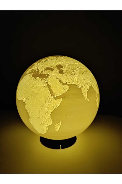 shop IŞIKLI DÜNYA HARİTASI 25CM BOYUTUNDA