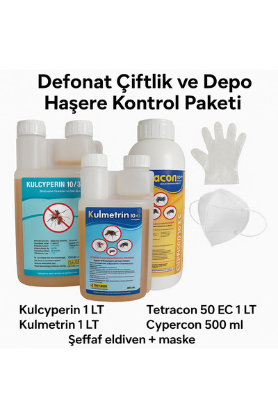 Defonat Profesyonel Çiftlik ve Depo Haşere Kontrol Paketi – 4’lü