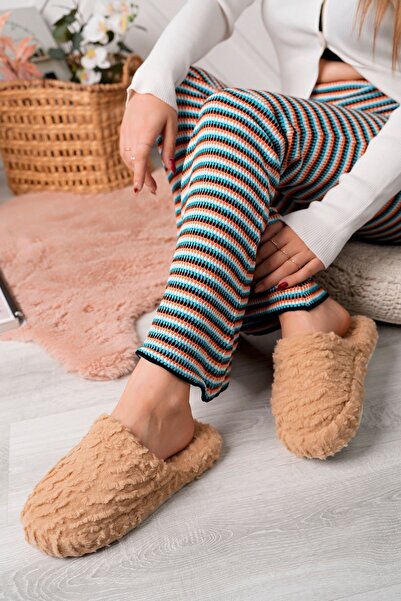 Firibu Women's Plush Heart House Slippers Plush House Slippers Guest Slippers Bundle Slippers