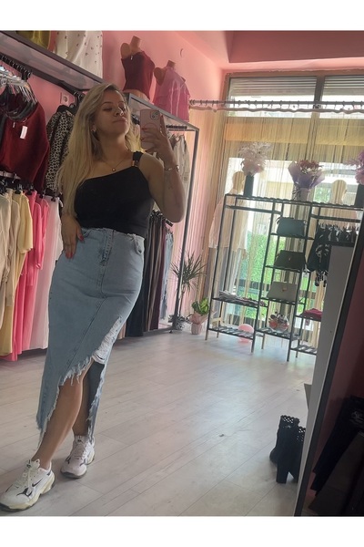 aktaşbutik Kot etek