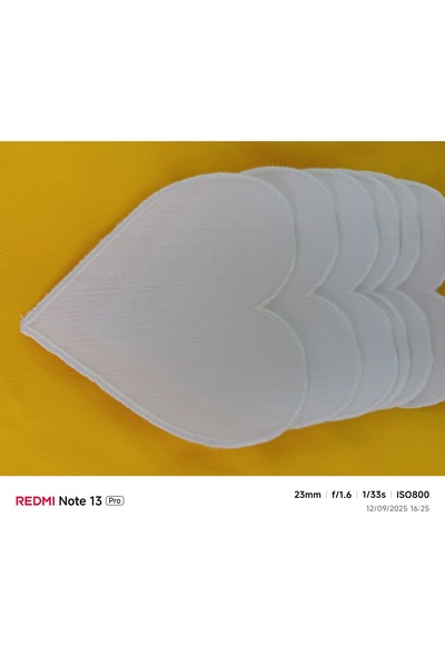 GALATATEKS kalp kokteyl sunum pecetesi 6adet