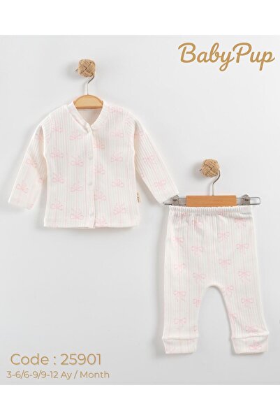 Butik Center Cotton Baby Set 2-Piece Set (Top + Bottom)