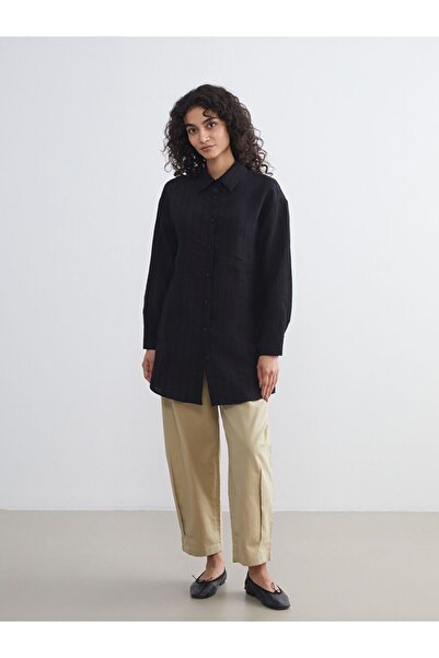 LC Waikiki LCW Modest Loose Fit Kadın Gömlek Tunik