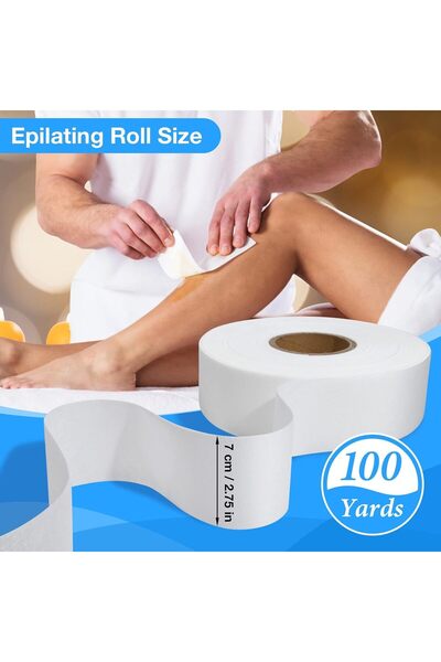 MAKINGTEC Non-Woven Wax Strip Roll, 100 Yards