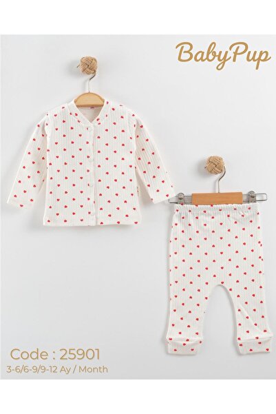 Butik Center Cotton Baby Set 2-Piece Set (Top + Bottom)