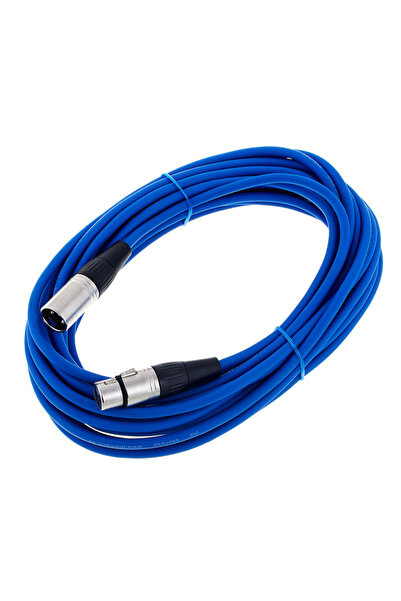 The Sssnake Cablu microfon 10m albastru SM10BL