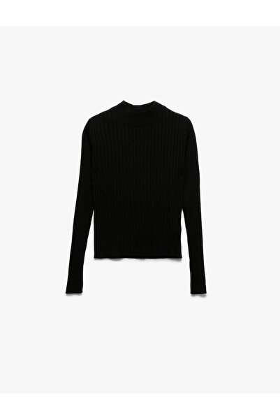 Koton Pulover tricotat cu mânecă lungă și guler înalt, cu potrivire normală